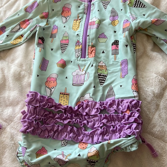 Ruffle Butts one piece swimwear - Picture 2 of 5